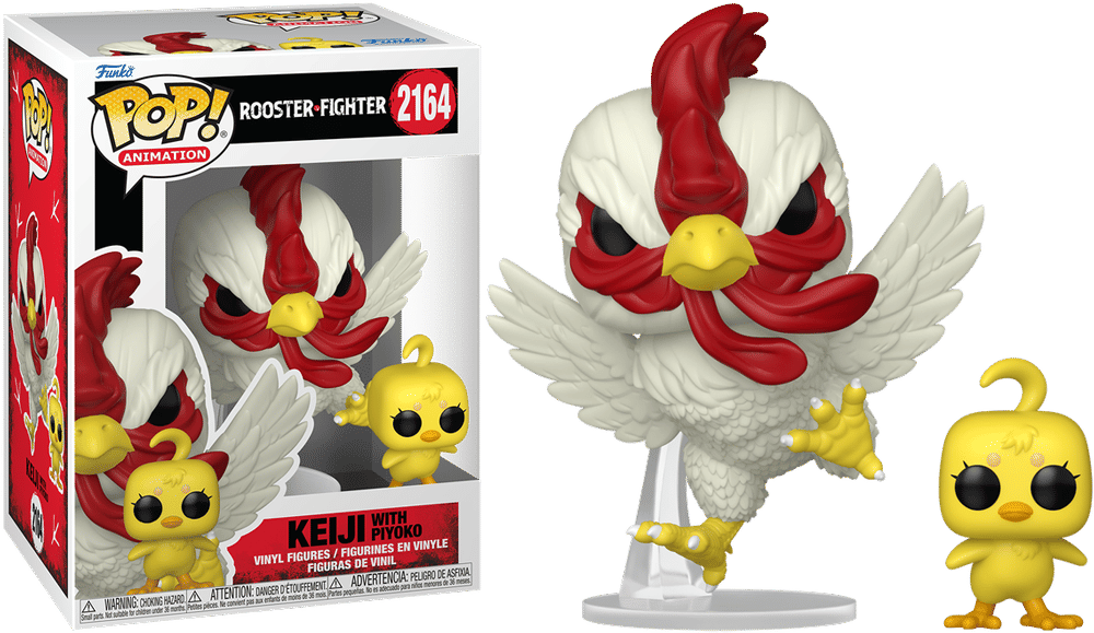 Funko Rooster Fighter - Keiji with Piyoko Pop! Vinyl