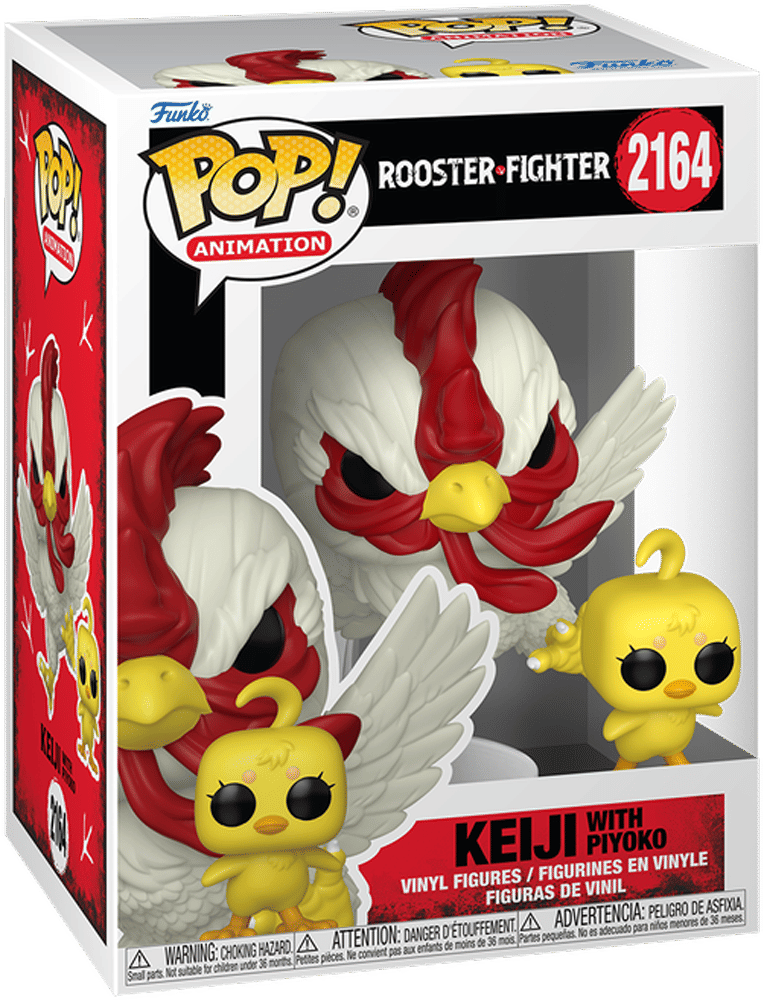 Funko Rooster Fighter - Keiji with Piyoko Pop! Vinyl