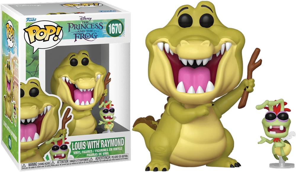 Funko The Princess and The Frog - Louis with Raymond Pop! Vinyl