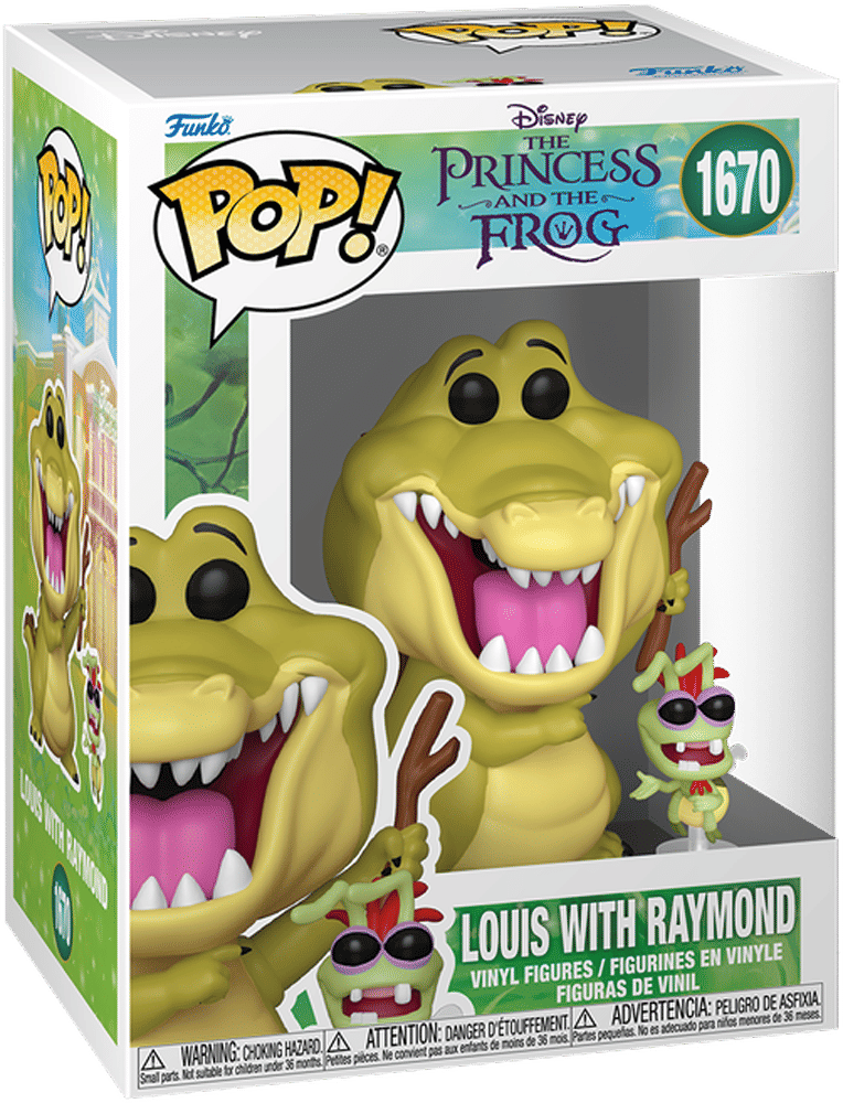 Funko The Princess and The Frog - Louis with Raymond Pop! Vinyl