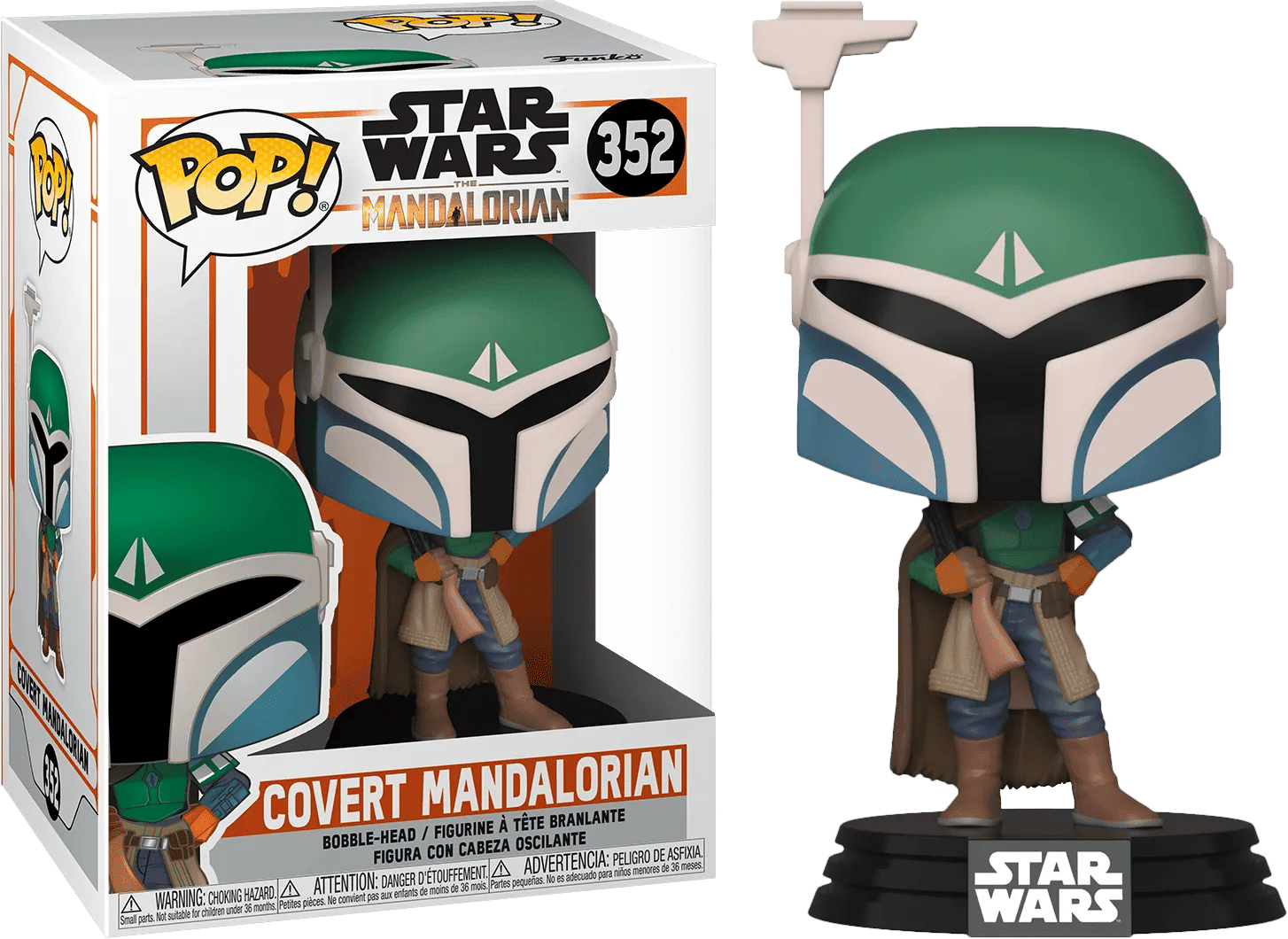 Funko Star Wars: The Mandalorian - Covert Mandalorian Pop! Vinyl