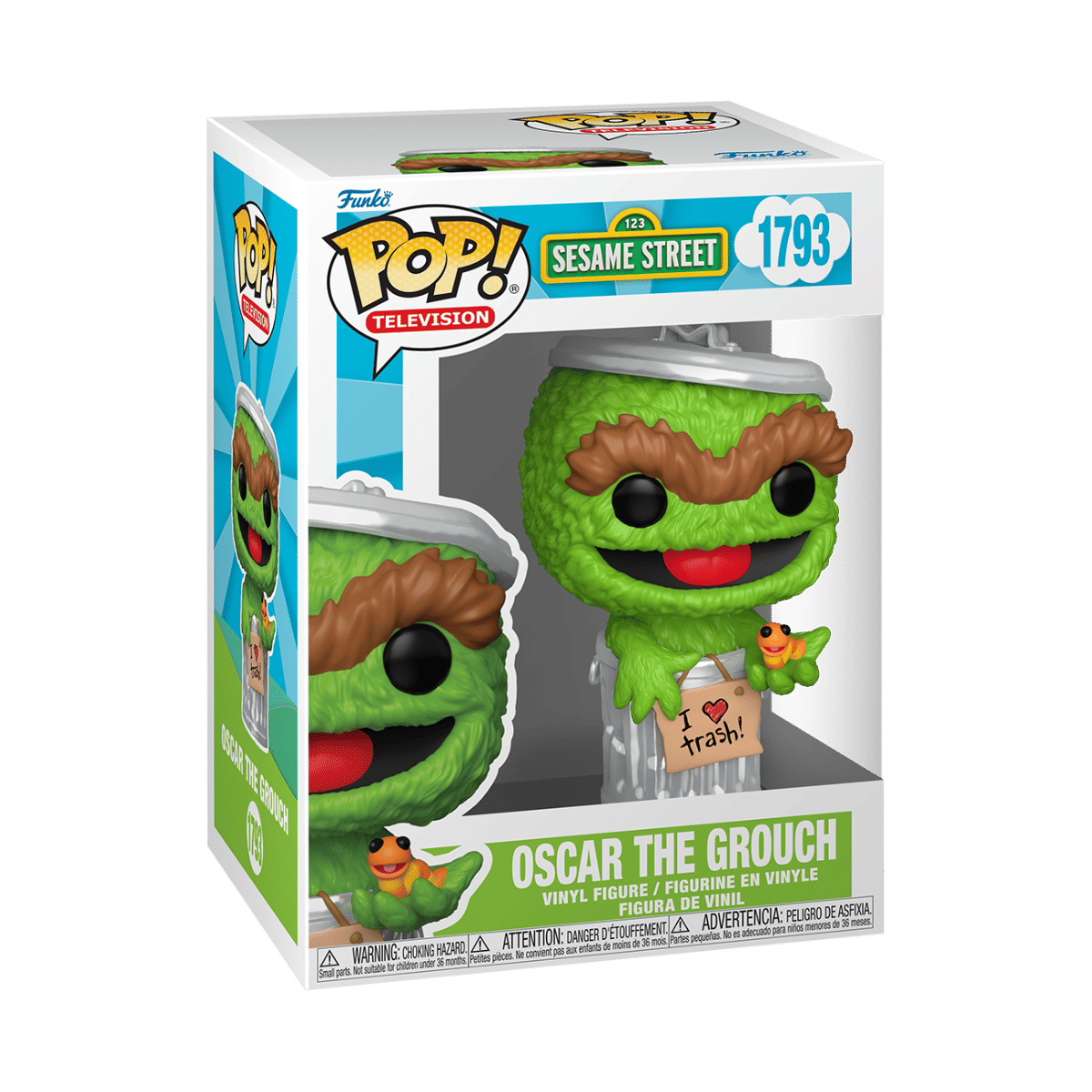 Funko Sesame Street - Oscar the Grouch Pop! Vinyl