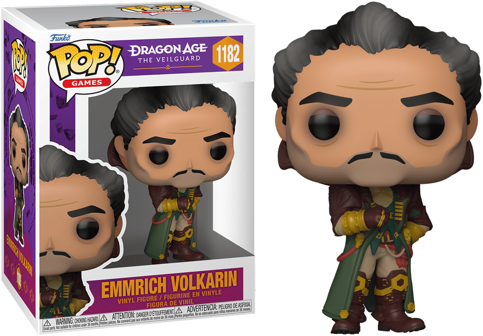 Funko Dragon Age: The Veilguard - Emmrich Volkarin Pop! Vinyl