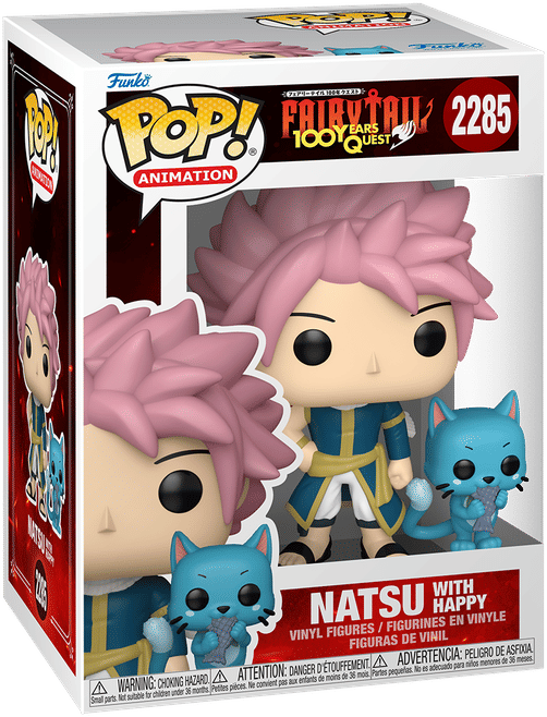 Funko Fairy Tail: 100 Year Quest - Natsu & Happy Pop! Vinyl