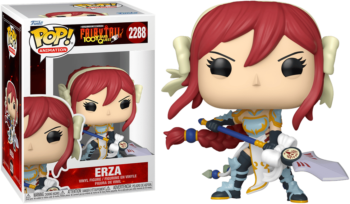 Funko Fairy Tail: 100 Year Quest - Erza Pop! Vinyl