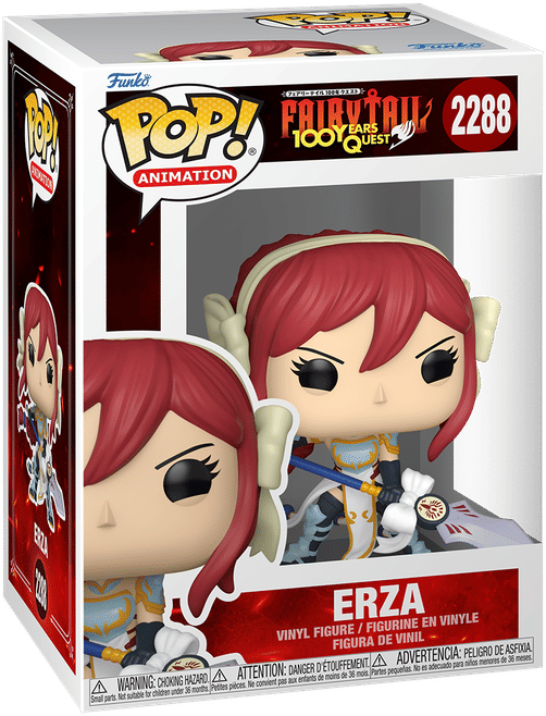 Funko Fairy Tail: 100 Year Quest - Erza Pop! Vinyl
