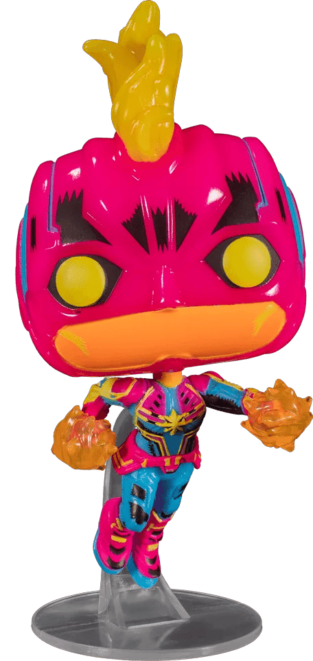 Funko Captain Marvel (comics) - Captain Marvel Blacklight US Exclusive Pop! Vinyl [RS]