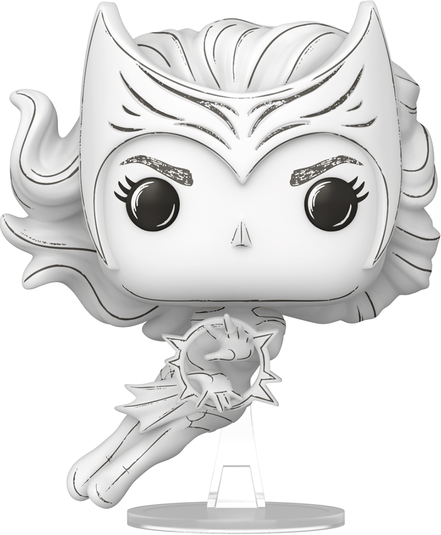 Funko Marvel: Sketched - Scarlet Witch US Exclusive Pop! Vinyl [RS]