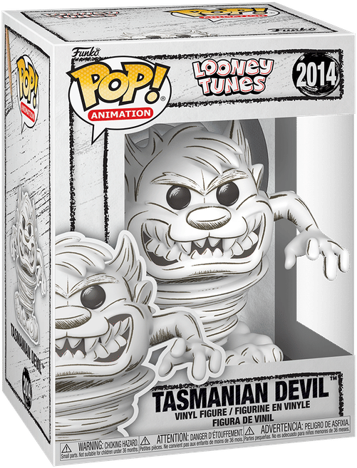 Funko Looney Tunes: Sketched - Tasmanian Devil Pop! Vinyl