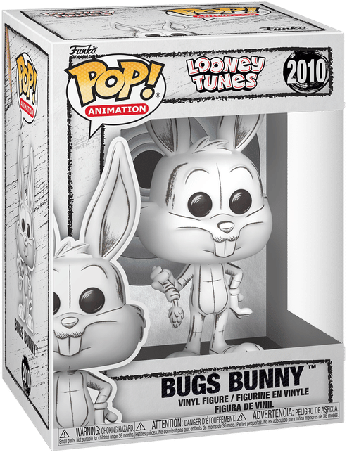 Funko Looney Tunes: Sketched - Bugs Bunny Pop! Vinyl