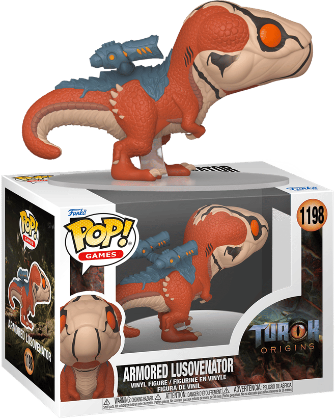 Funko Turok: Origins - Armored Lusovenator Pop! Vinyl