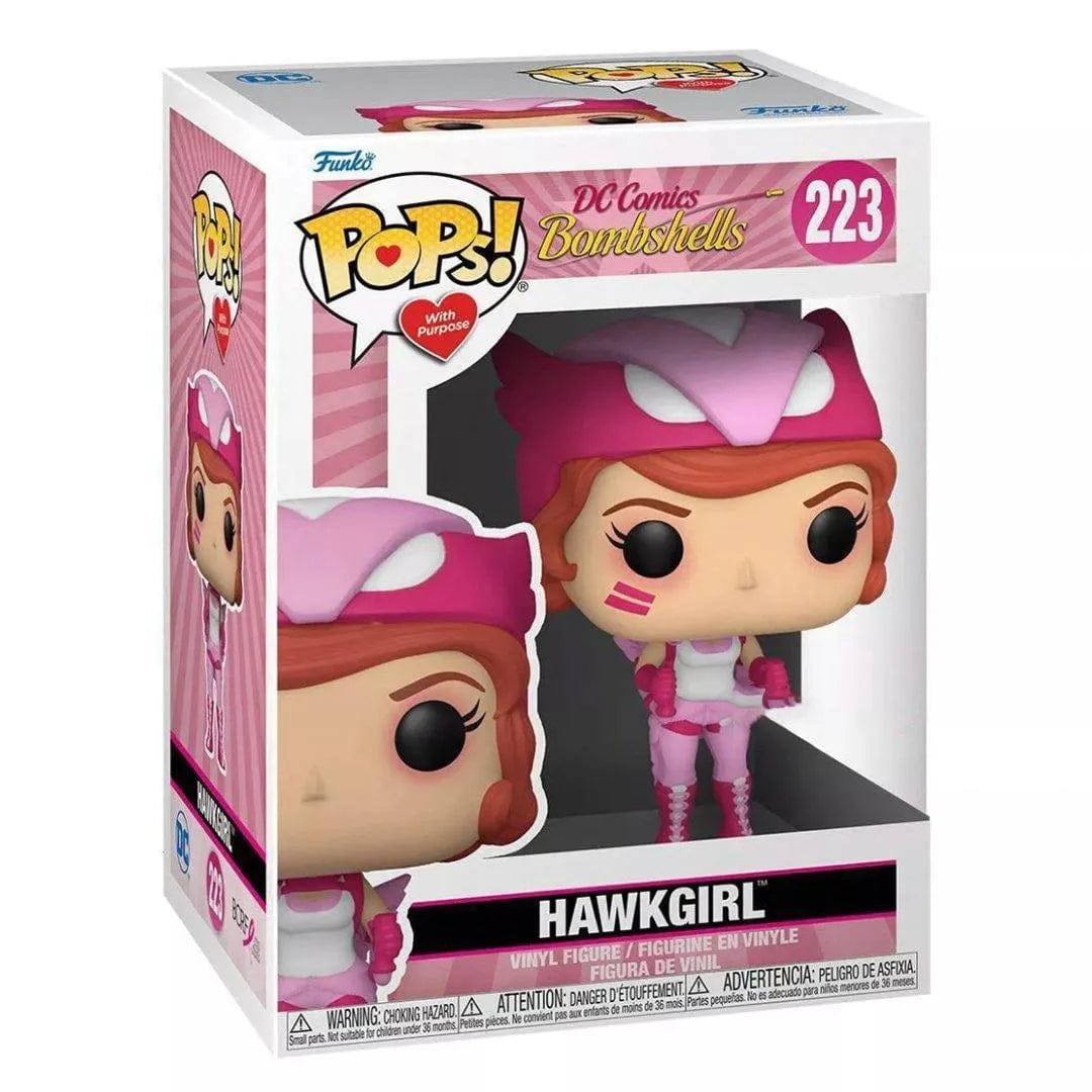 Funko DC Bombshells - Hawkgirl Breast Cancer Awareness Pop! Vinyl