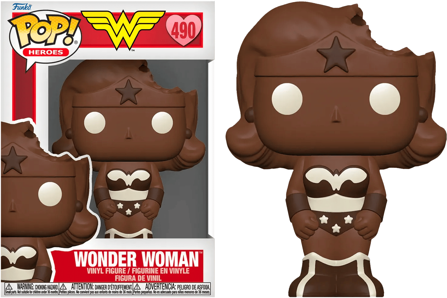 Funko DC Comics: Valentines 2024 - Wonder Woman (Easter Chocolate) Pop! Vinyl