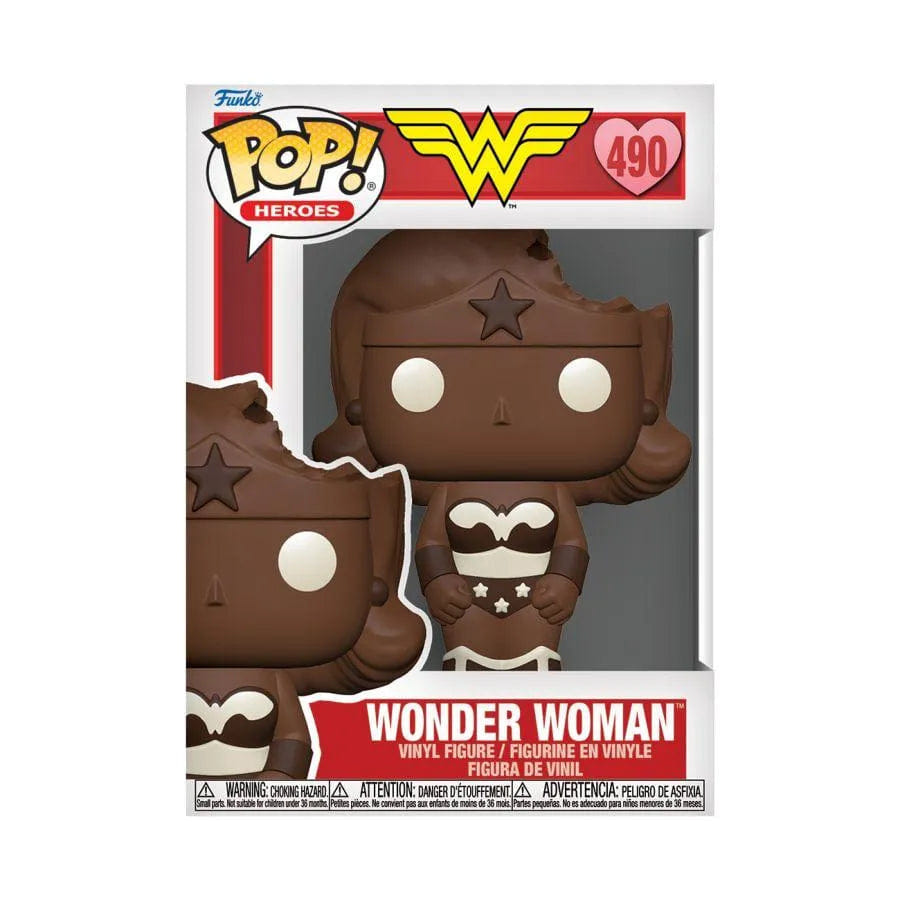 Funko DC Comics: Valentines 2024 - Wonder Woman (Easter Chocolate) Pop! Vinyl