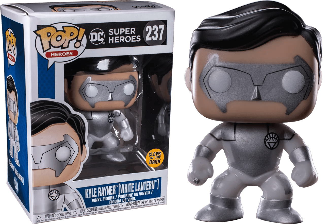 Funko Green Lantern - Kyle Rayner (White Lantern) Glow US Exclusive Pop! Vinyl