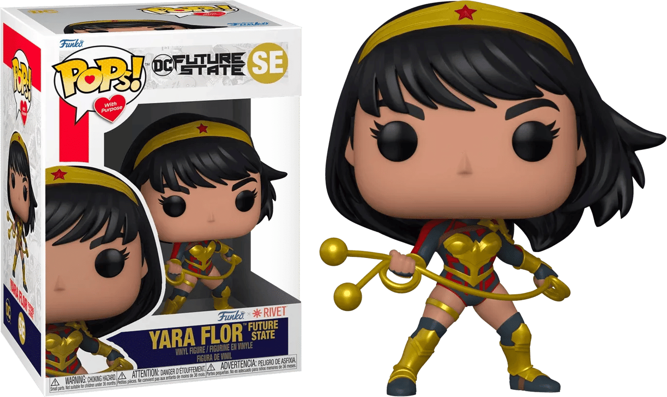 Funko Wonder Woman - Yara Flor Pop! With Purpose Pop! Vinyl
