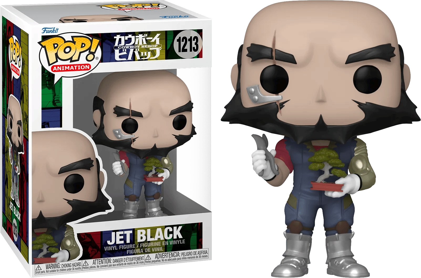 Funko Cowboy Bebop - Jet Black with Bonsai Pop! Vinyl