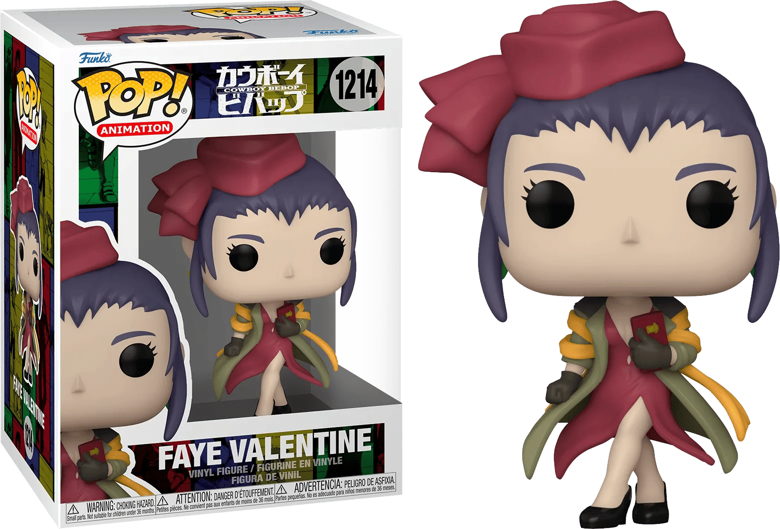 Funko Cowboy Bebop - Faye Valentine Pop! Vinyl