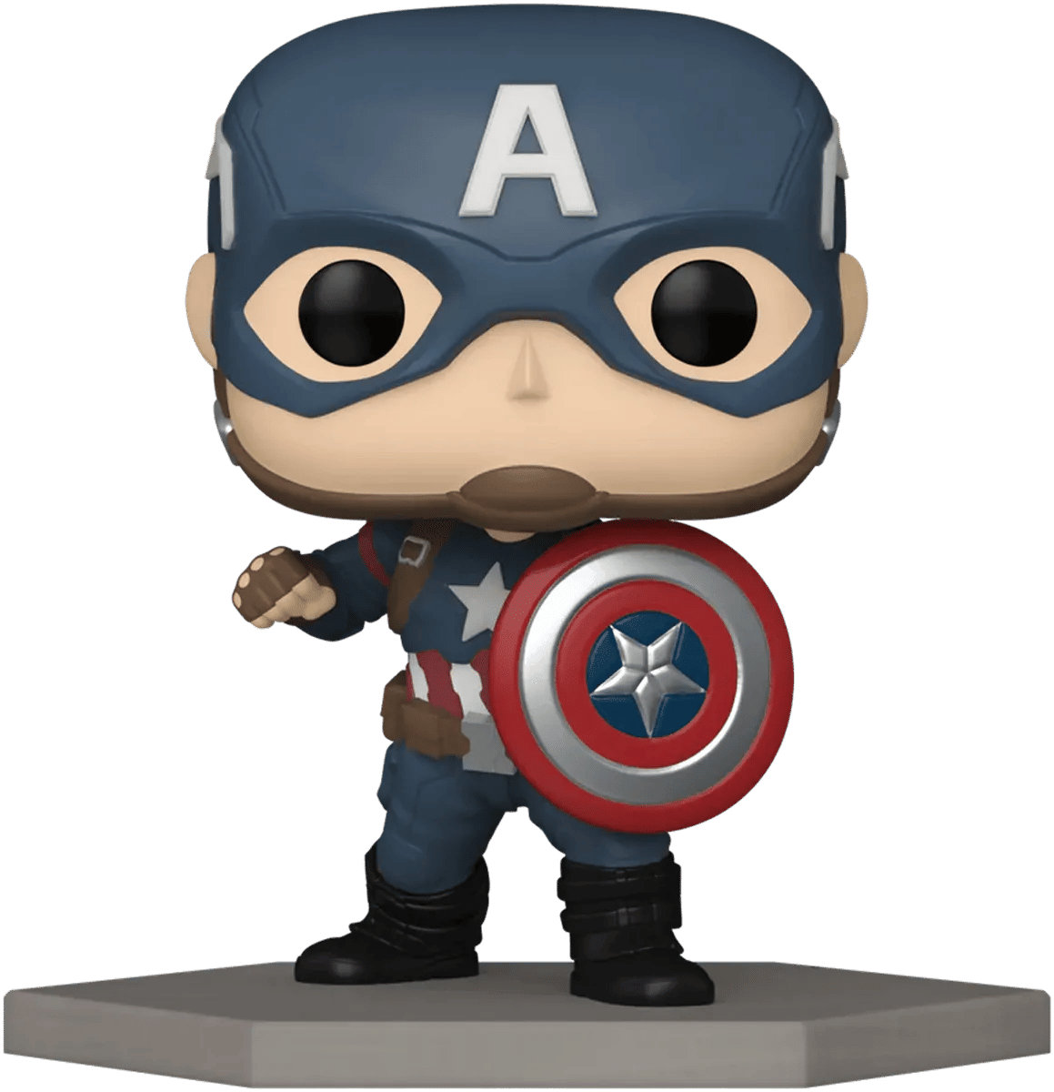 Funko Captain America 3: Civil War - Captain America US Exclusive Build - A - Scene Pop! Vinyl [RS]