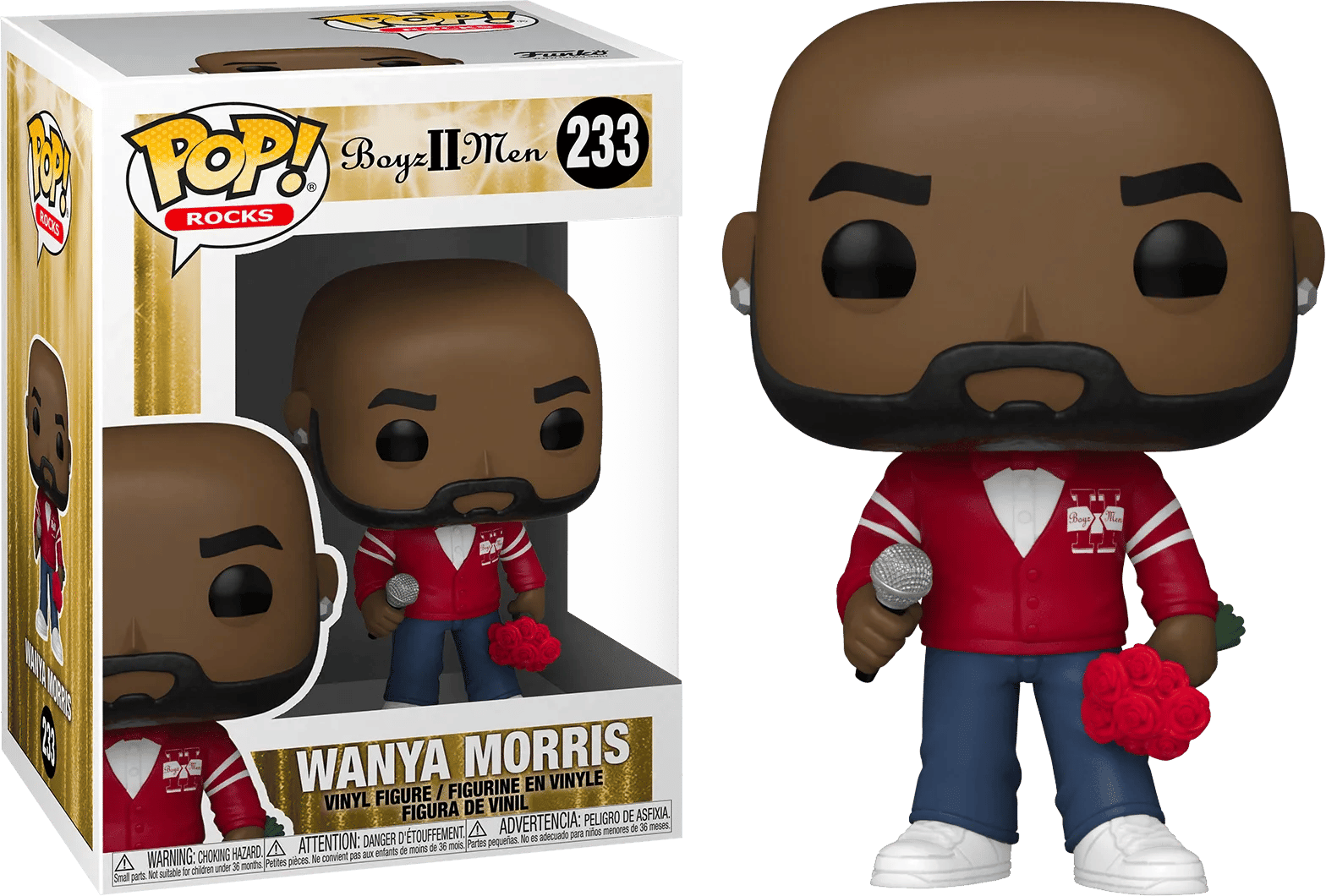 Funko Boyz II Men - Wanya Morris Pop! Vinyl