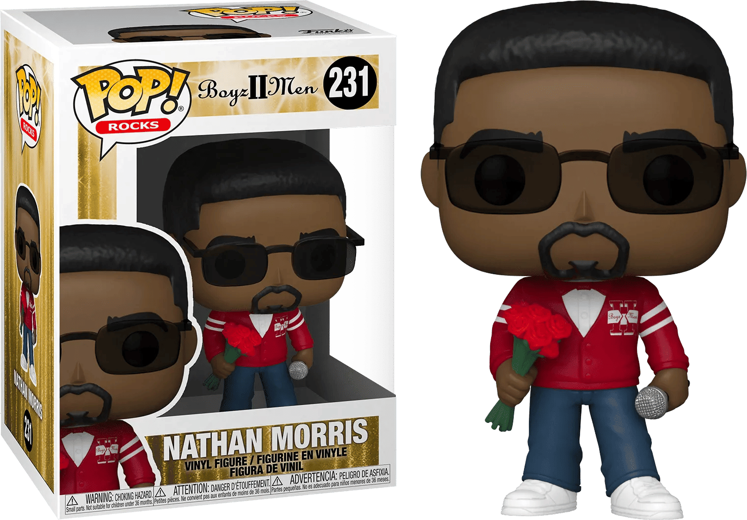 Funko Boyz II Men - Nathan Morris Pop! Vinyl