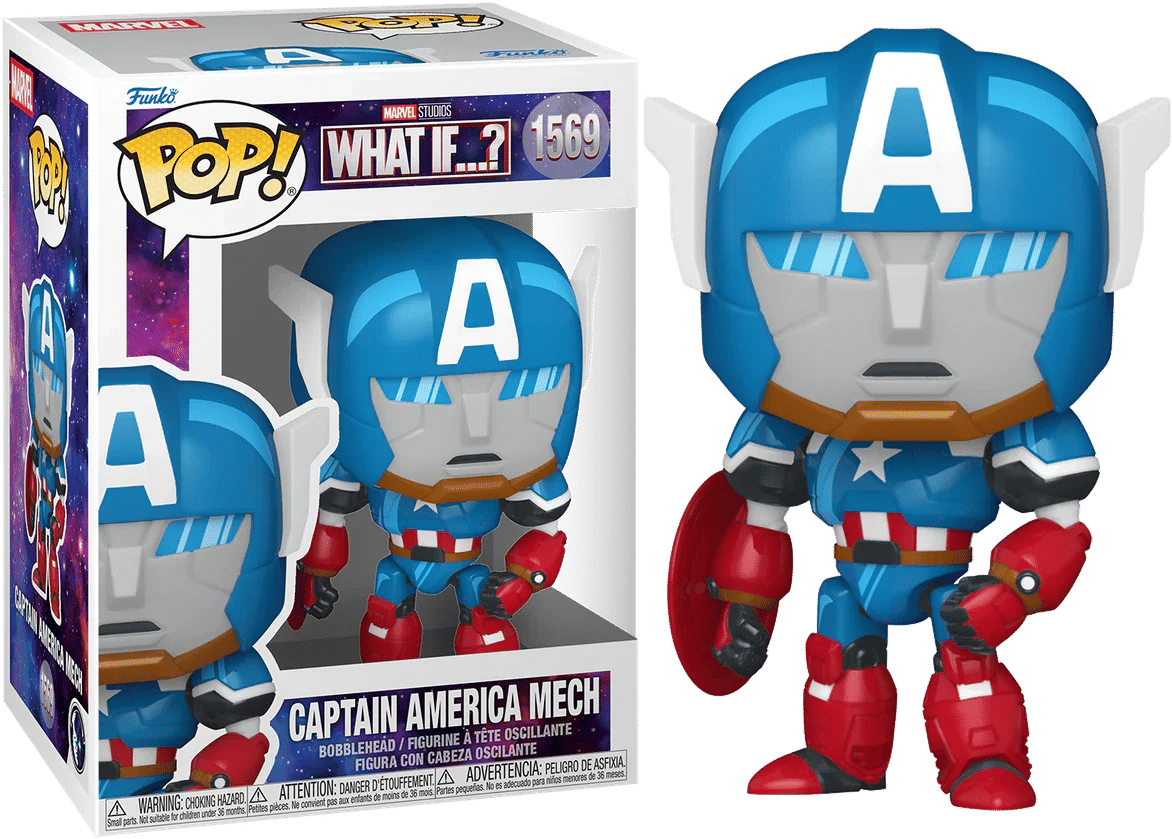 Funko What If...? - Captain America Mech Pop! Vinyl