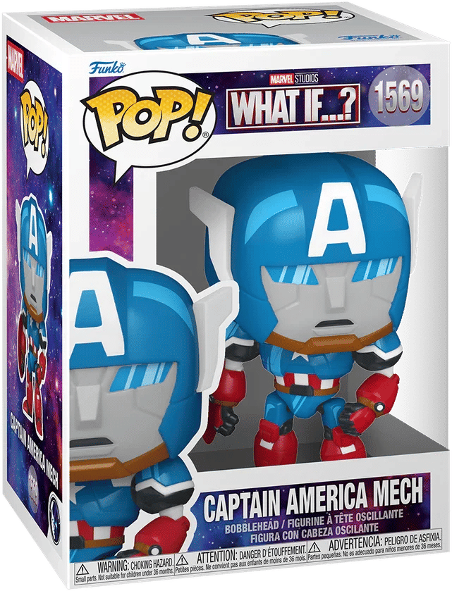 Funko What If...? - Captain America Mech Pop! Vinyl