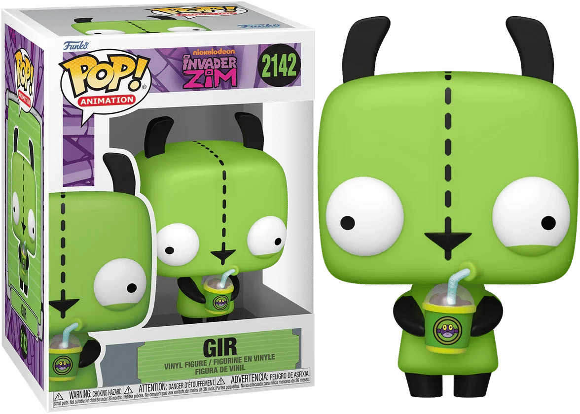 Funko Invader Zim - GIR (with Drink) Pop! Vinyl