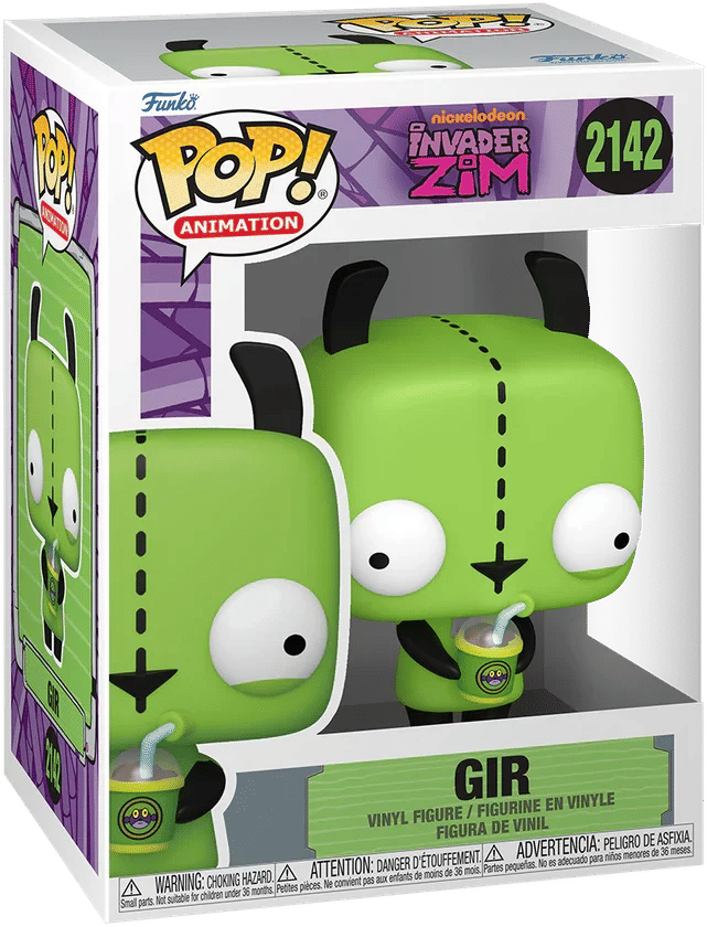 Funko Invader Zim - GIR (with Drink) Pop! Vinyl