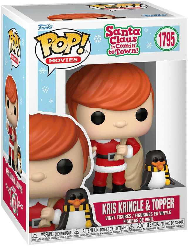 Funko Santa Claus is Comin' to Town - Kris with Topper Pop! Vinyl
