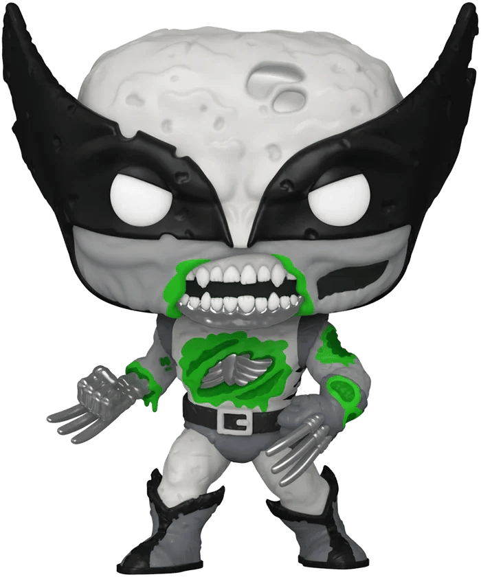 Funko Marvel: Zombies - Wolverine US Exclusive Glow Pop! Vinyl [RS]