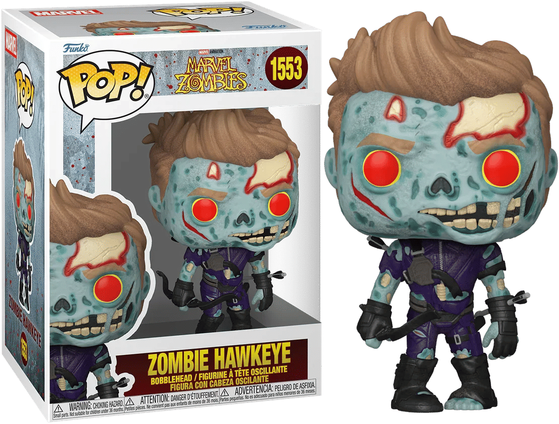 Funko Marvel: Zombies - Zombie Hawkeye Pop! Vinyl