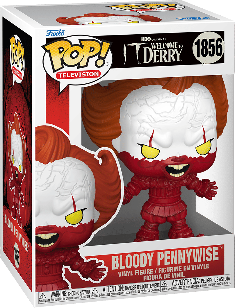Funko It: Welcome to Derry - Bloody Pennywise Pop! Vinyl