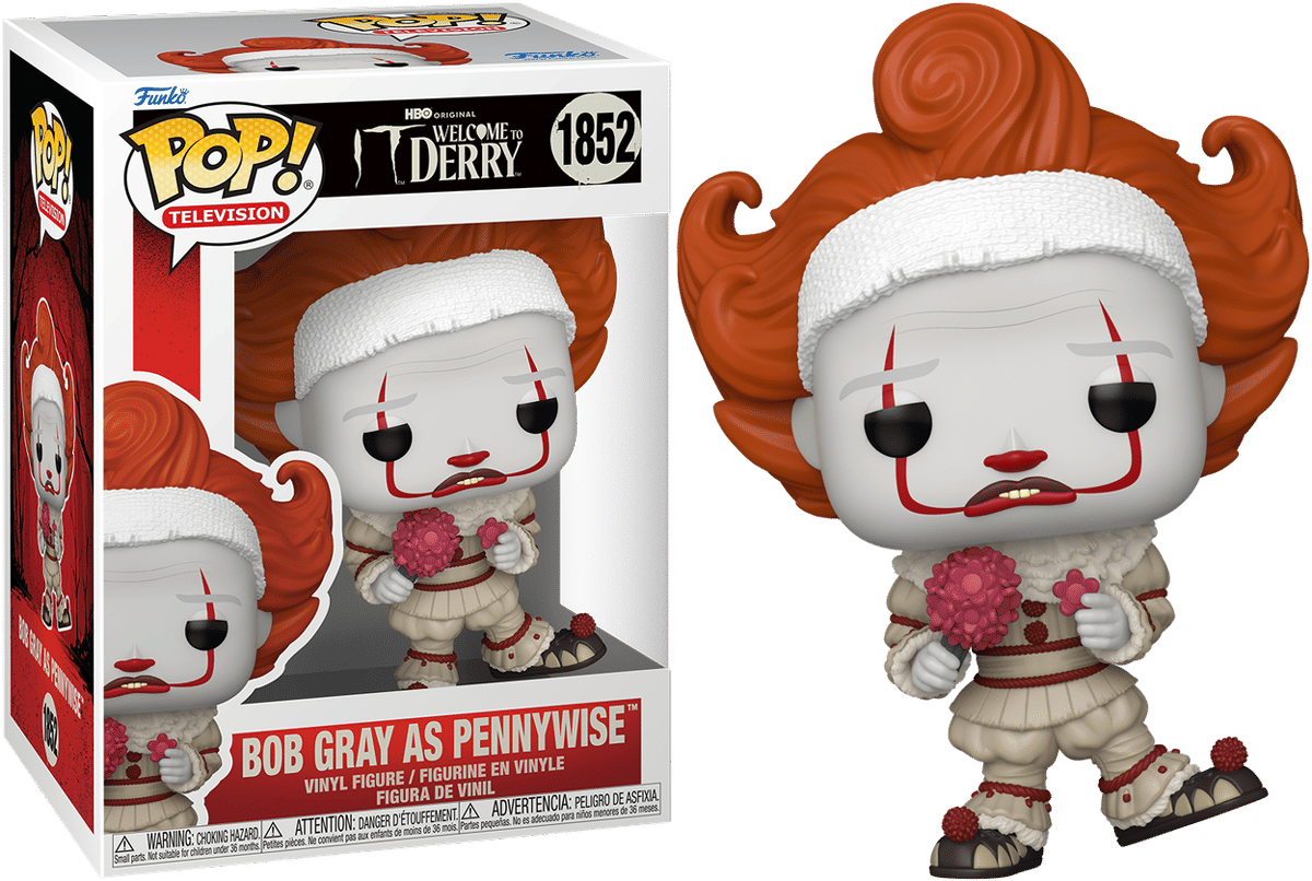 Funko It: Welcome to Derry - Bob Gray as Pennywise Pop! Vinyl