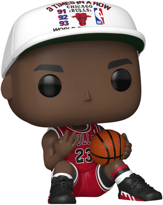 Funko NBA: Bulls - Michael Jordan (3 in a Row) Pop! Vinyl