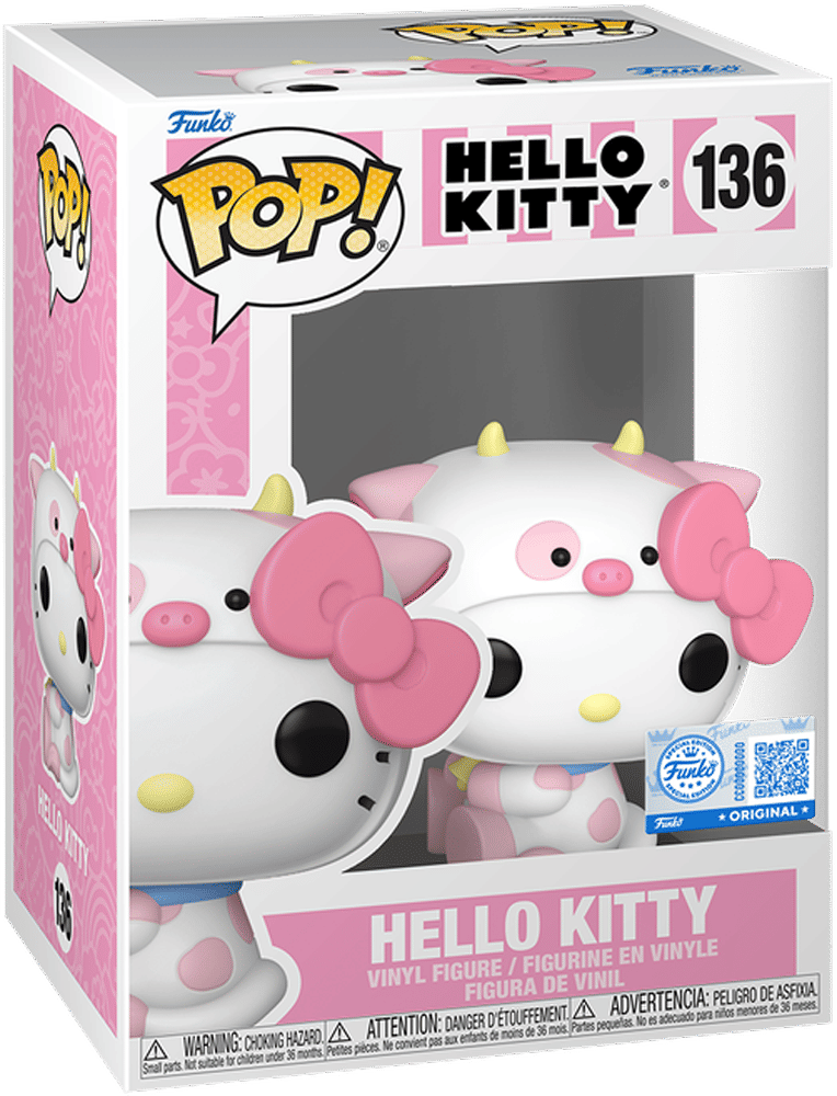 Funko Hello Kitty - Hello Kitty (Cow Cosplay) US Exclusive Pop! Vinyl [RS]