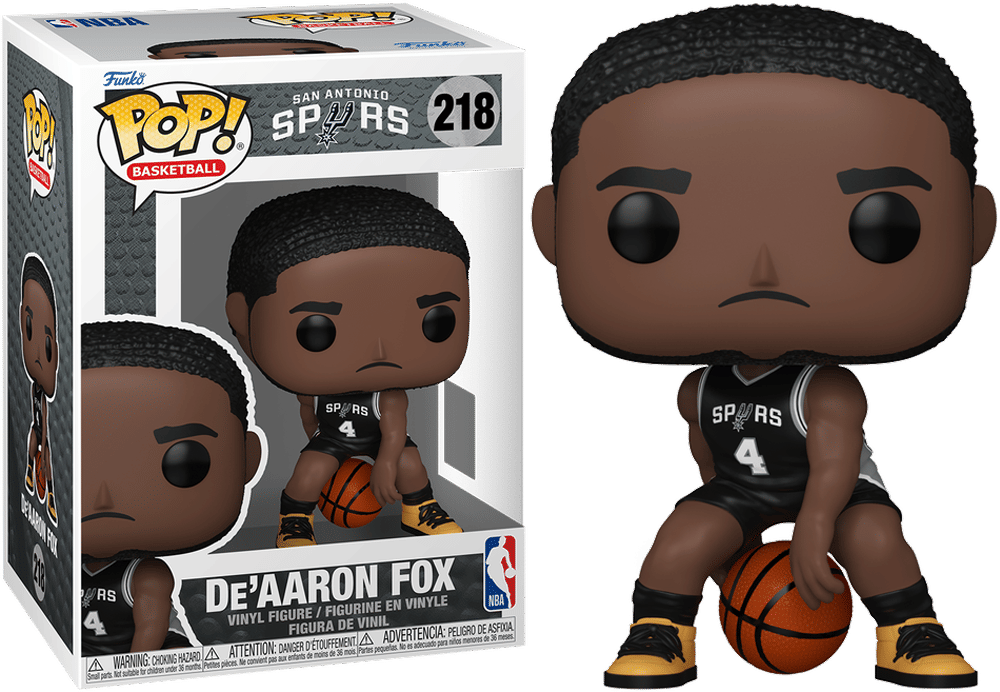 Funko NBA: Spurs - De'Aaron Fox Pop! Vinyl