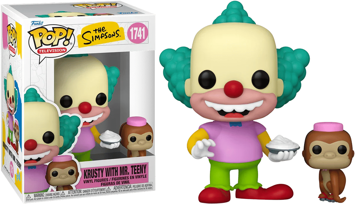 Funko The Simpsons - Krusty with Mr. Teeny Pop! Vinyl