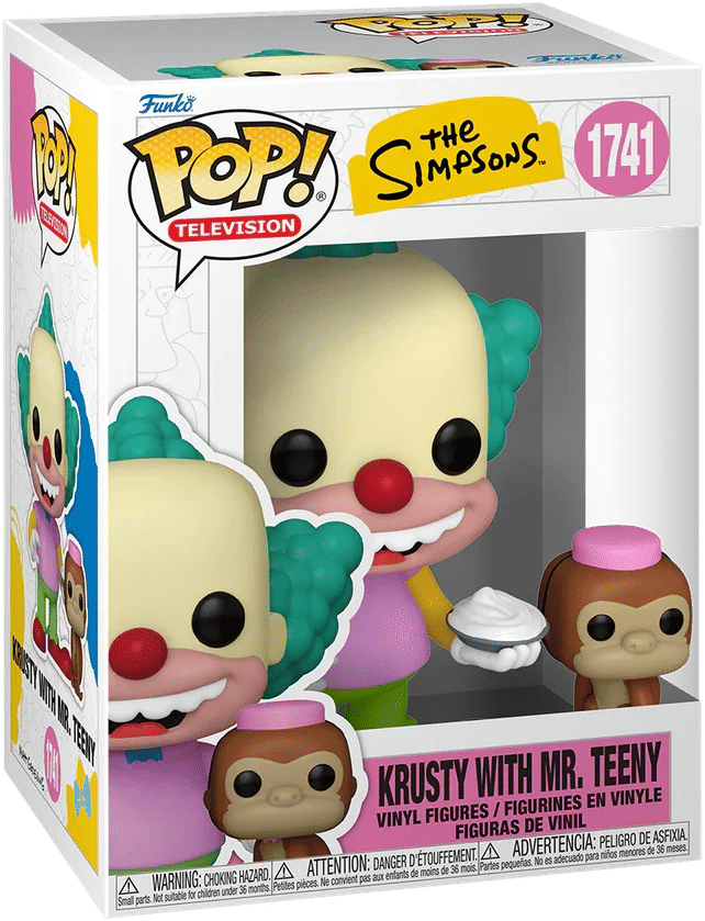 Funko The Simpsons - Krusty with Mr. Teeny Pop! Vinyl