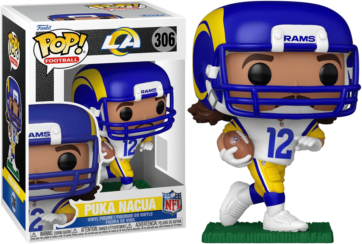 Funko NFL: Rams - Puka Nacua Pop! Vinyl