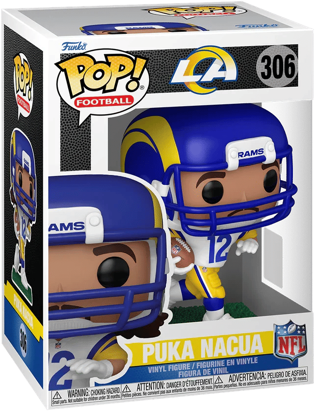 Funko NFL: Rams - Puka Nacua Pop! Vinyl