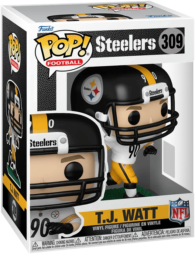 Funko NFL: Steelers - TJ Watt Pop! Vinyl