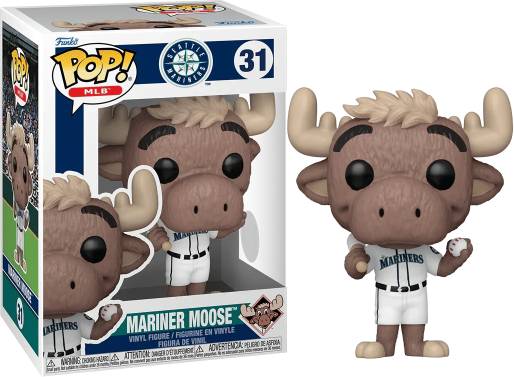Funko MLB: Mascots - Seattle Mariner Moose Pop! Vinyl