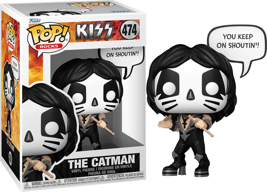 Funko KISS - The Catman (Rock & Roll All Night) Pop! Vinyl Sayings