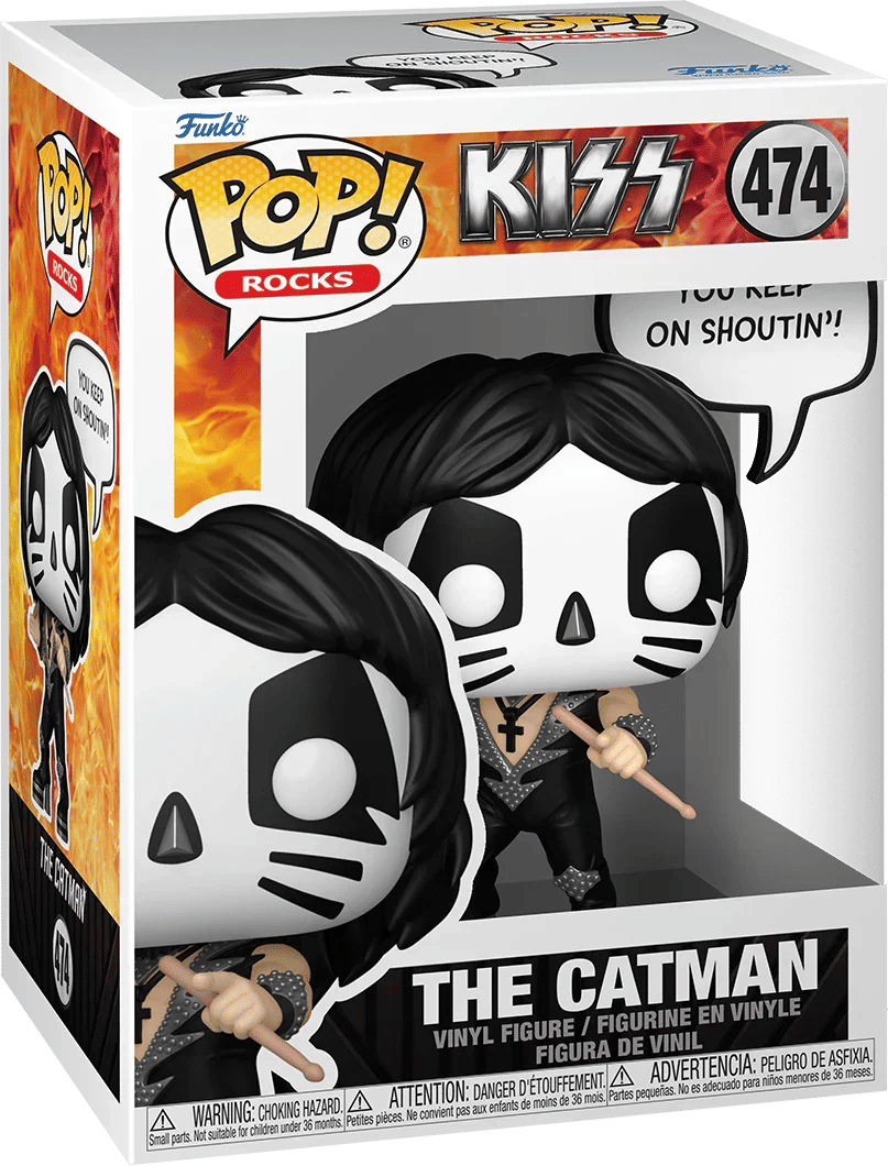 Funko KISS - The Catman (Rock & Roll All Night) Pop! Vinyl Sayings