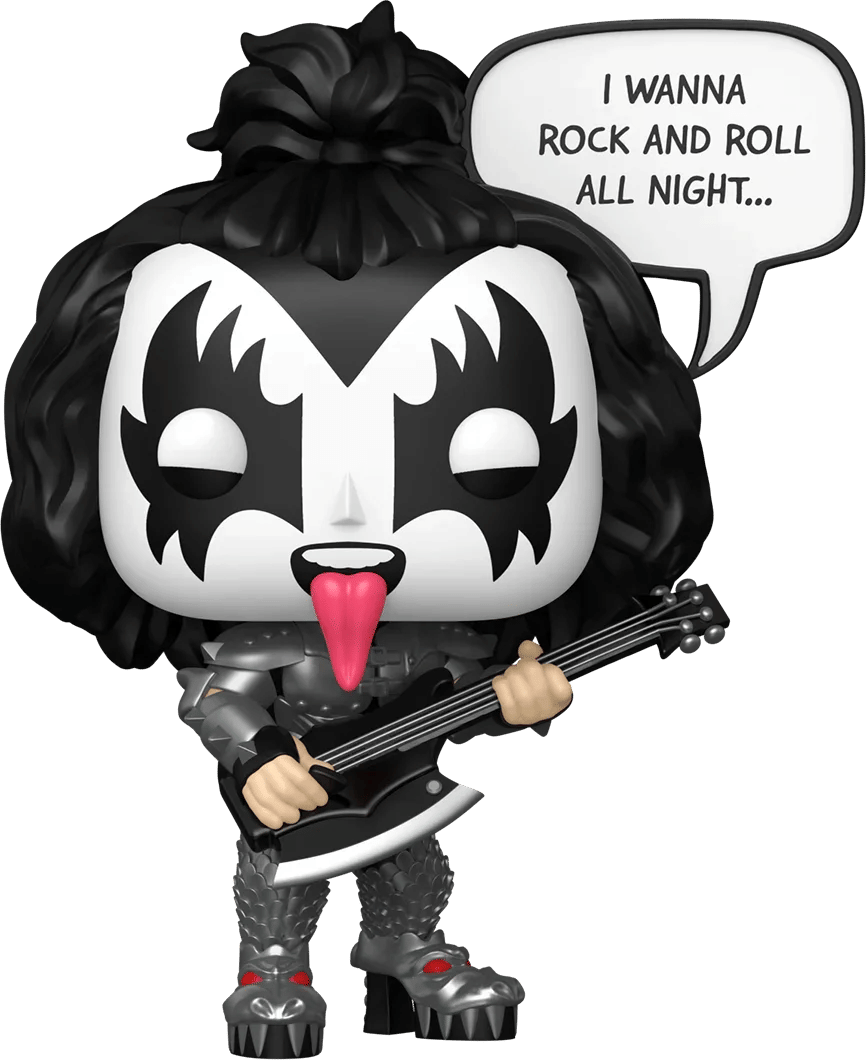 Funko KISS - The Demon (Rock & Roll All Night) Pop! Vinyl Sayings