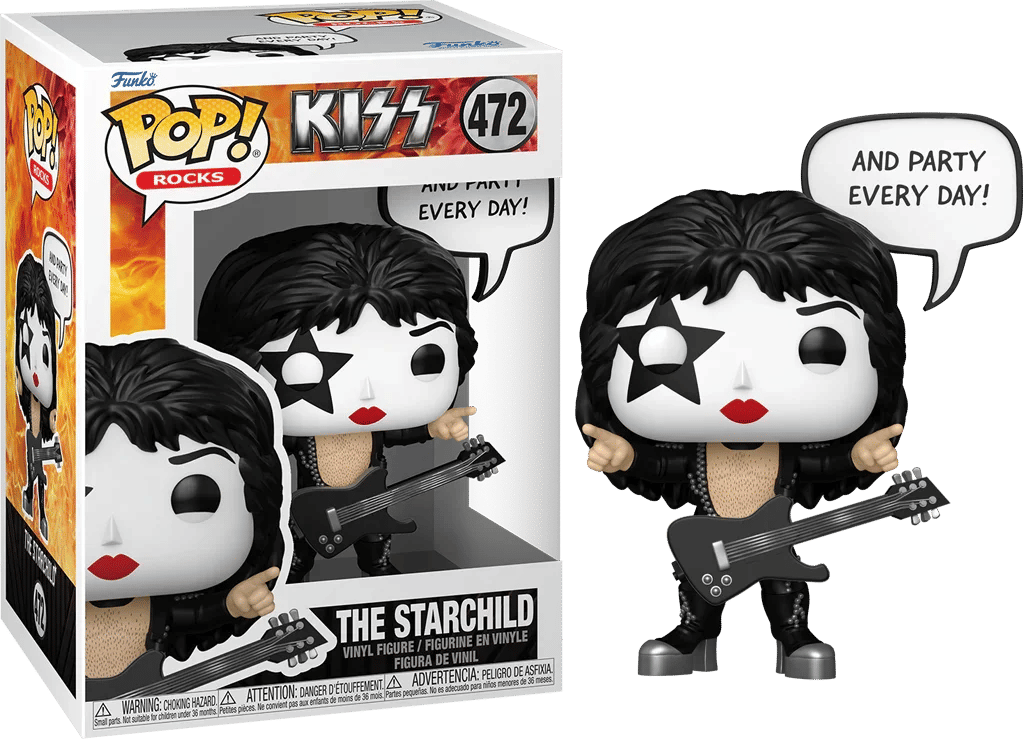Funko KISS - The Starchild (Rock & Roll All Night) Pop! Vinyl Sayings