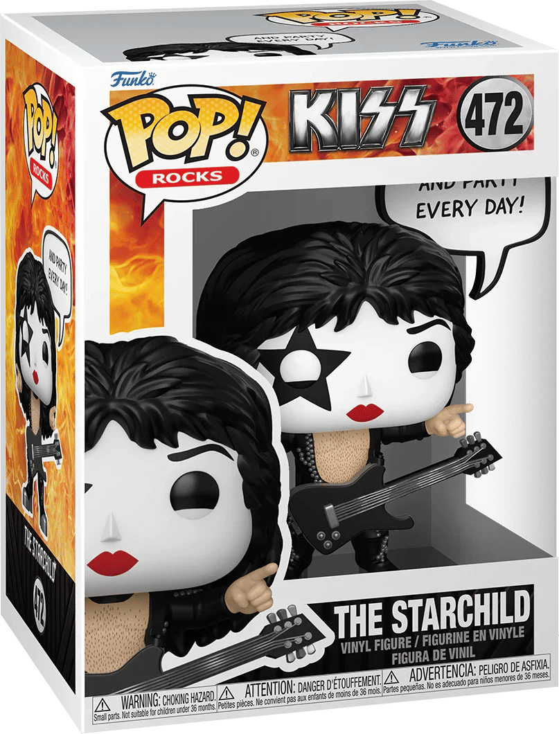 Funko KISS - The Starchild (Rock & Roll All Night) Pop! Vinyl Sayings
