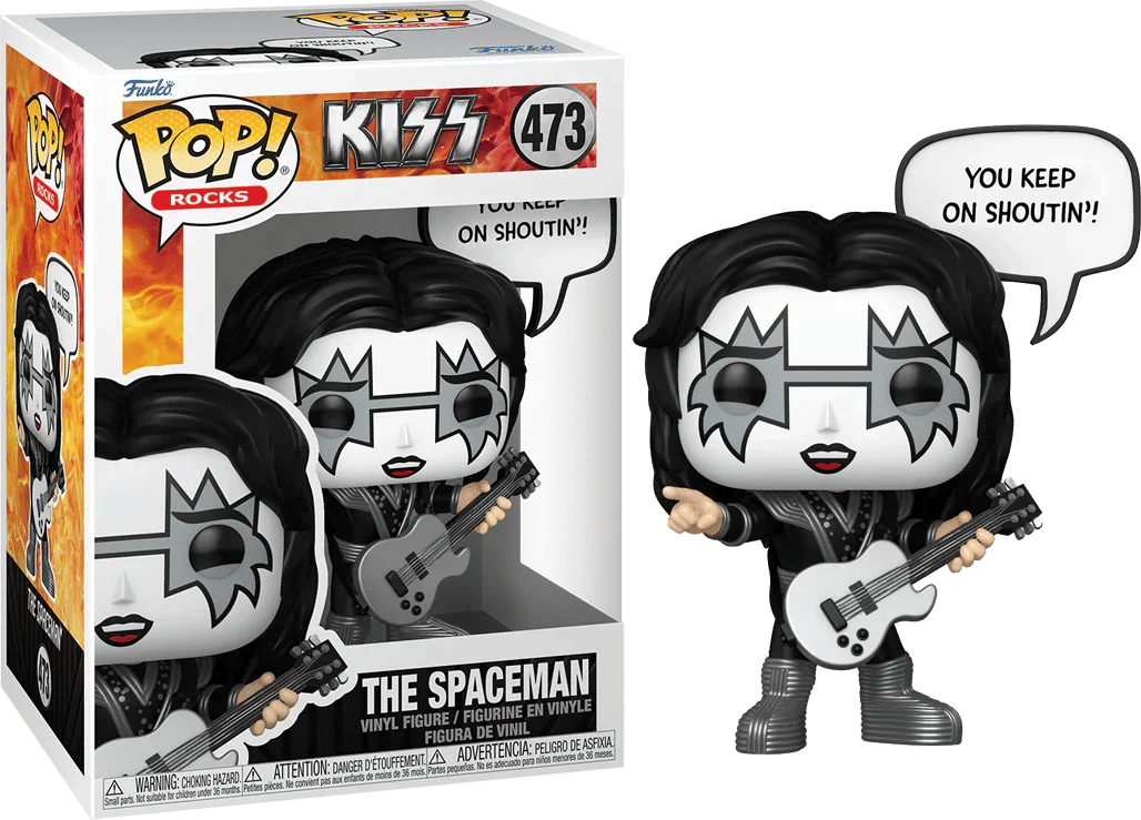Funko KISS - The Spaceman (Rock & Roll All Night) Pop! Vinyl Sayings