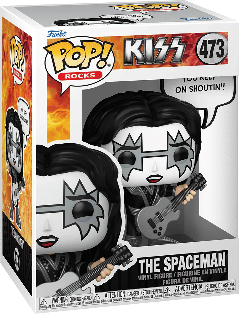 Funko KISS - The Spaceman (Rock & Roll All Night) Pop! Vinyl Sayings